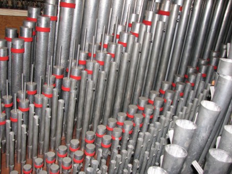 Wnętrze nowego instrumentu