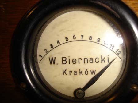 wskaźnik crescenda wraz z sygnaturą
