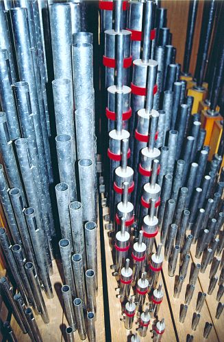 fragment wnętrza instrumentu