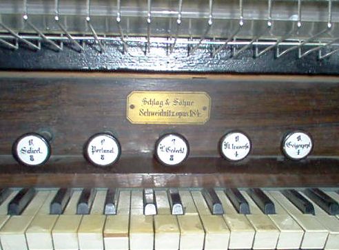 Tabliczka organmistrza